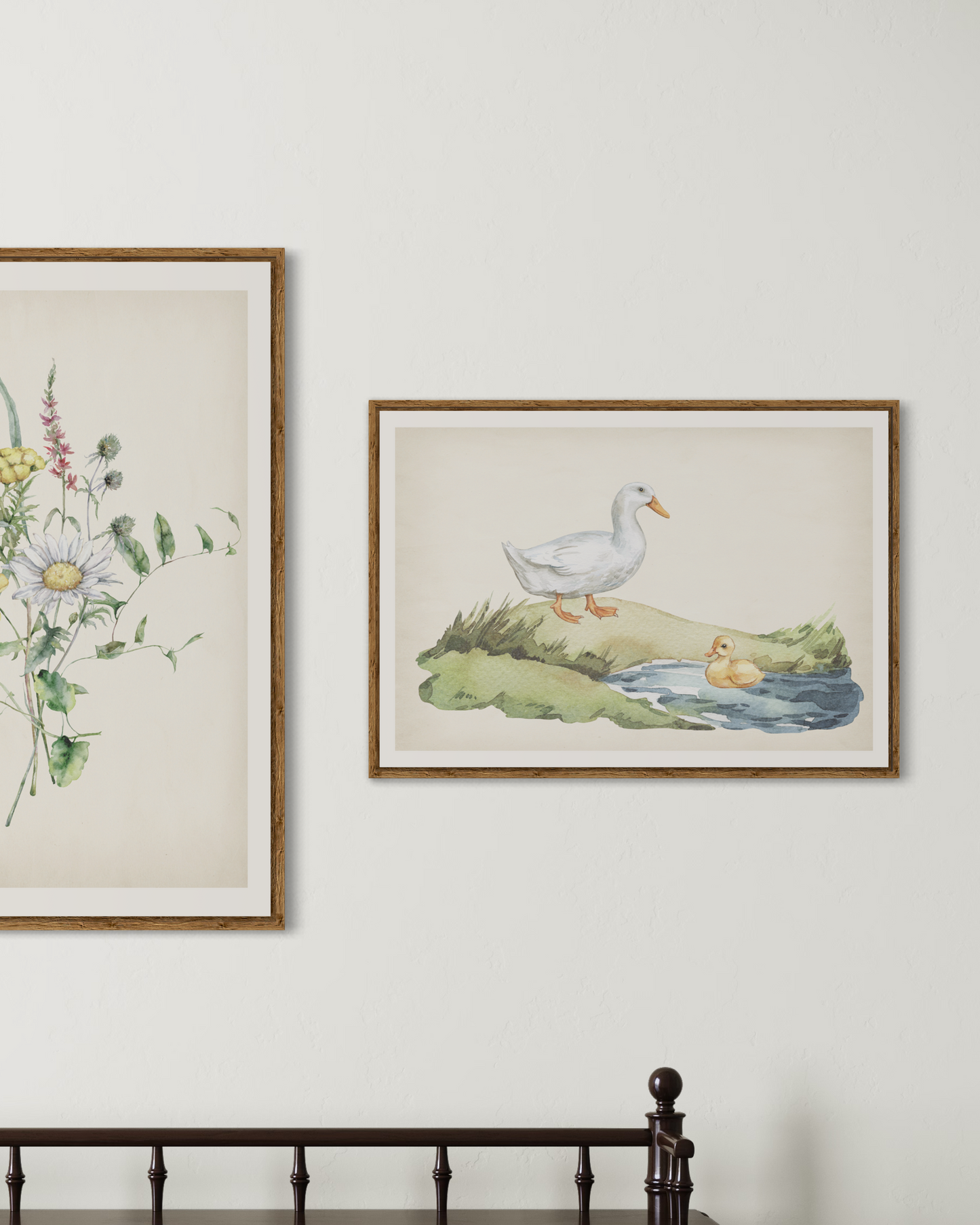 Vintage Goose Poster