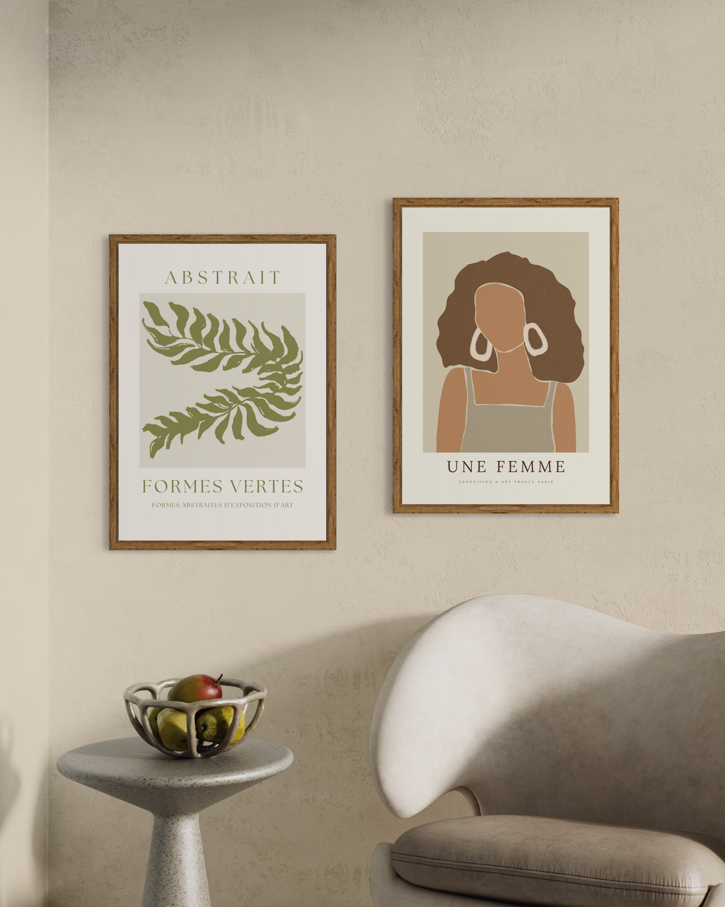 Formes Vertes Poster
