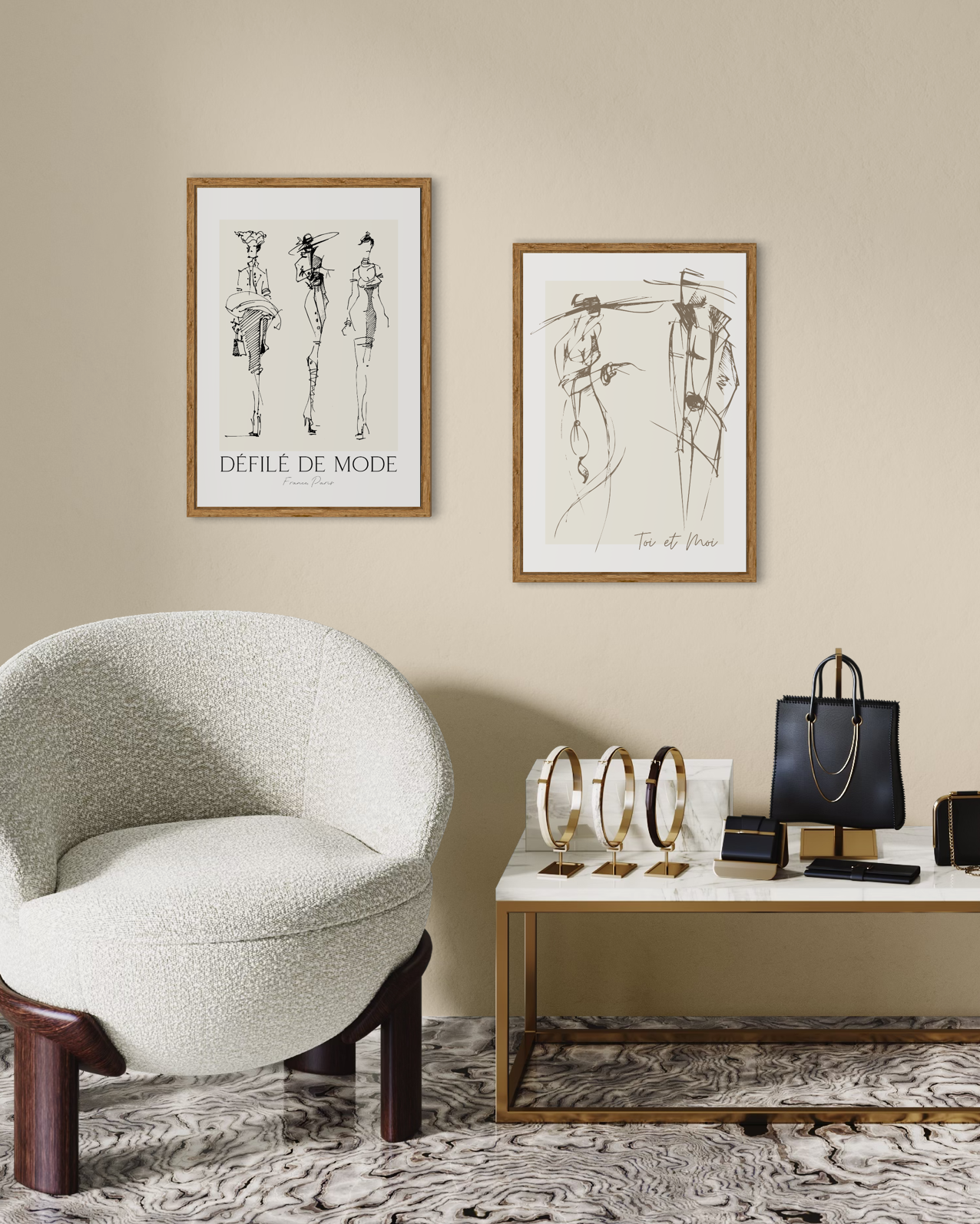 Défilé De Mode No.3 Poster