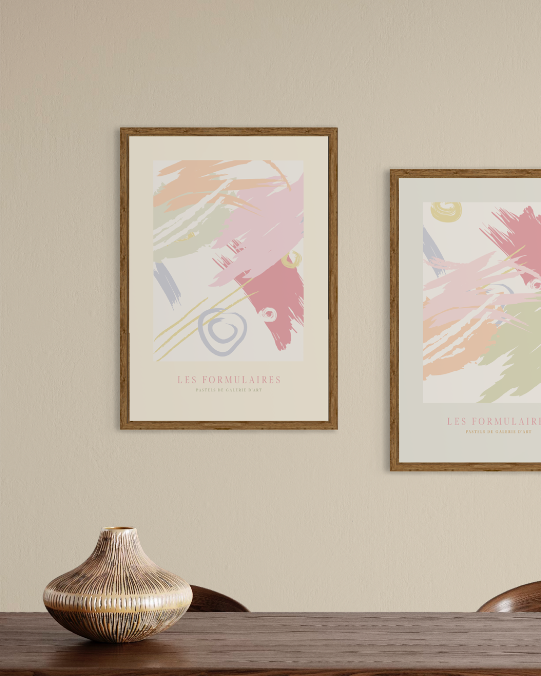 Les Formulaires Pastels No.1 Poster