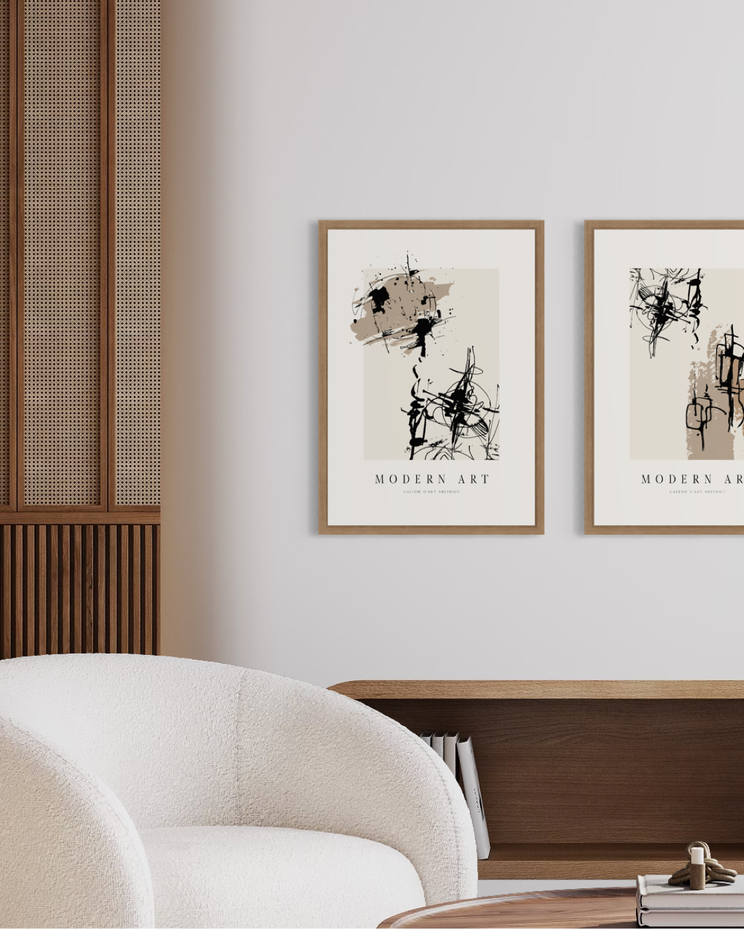Abstract Modern Art No.2 Poster