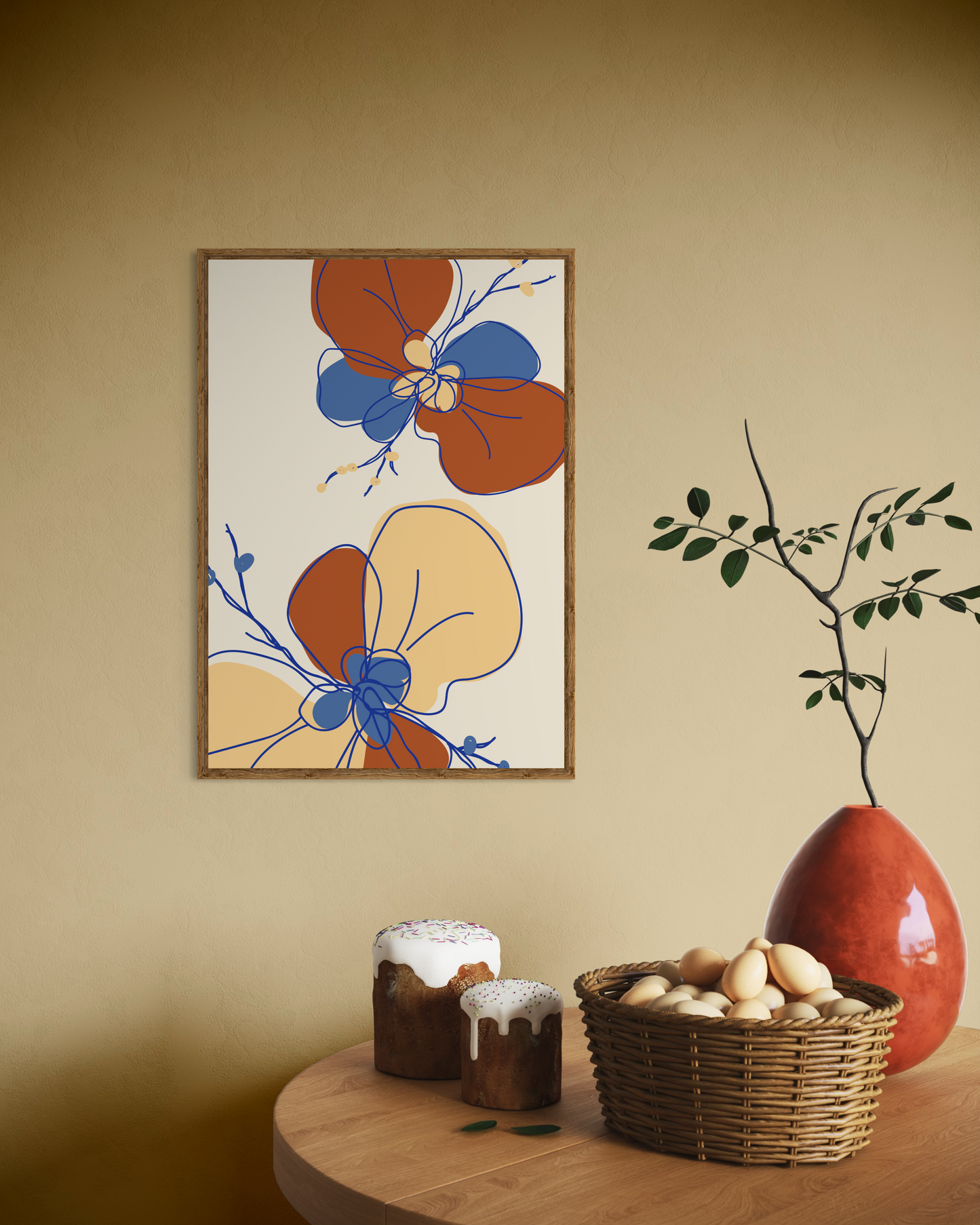 Colorful Botanical No.1 Poster