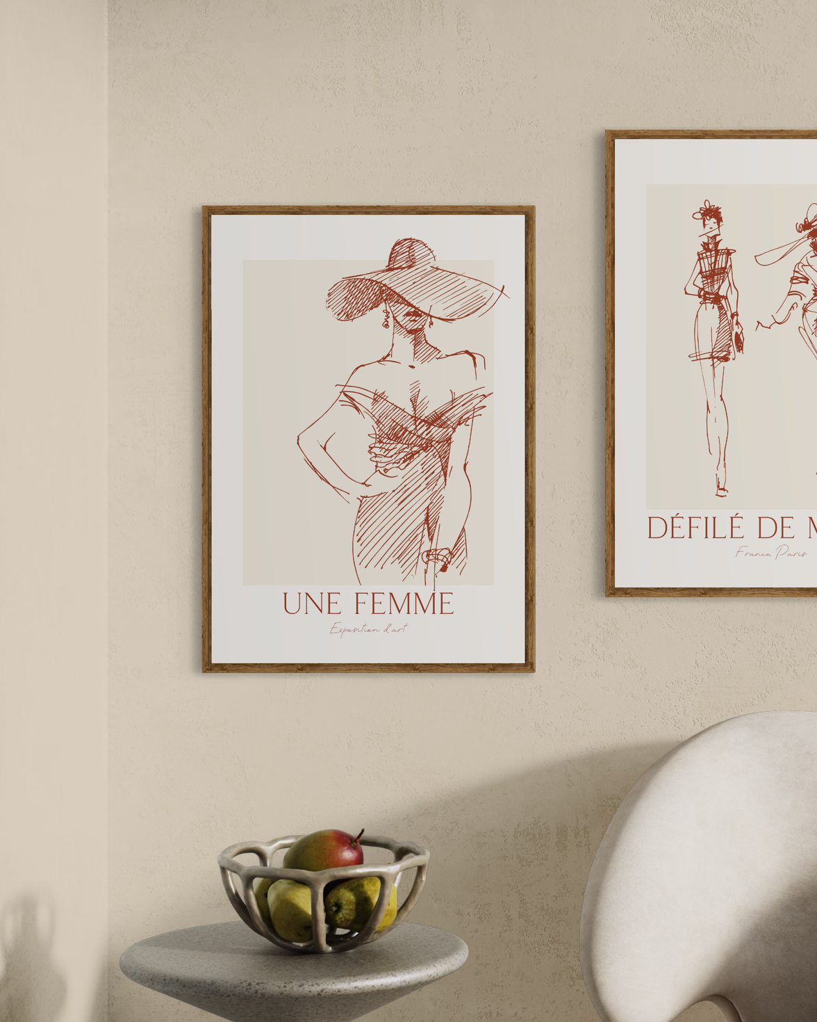 Une Illustration De Femme No.2 Poster