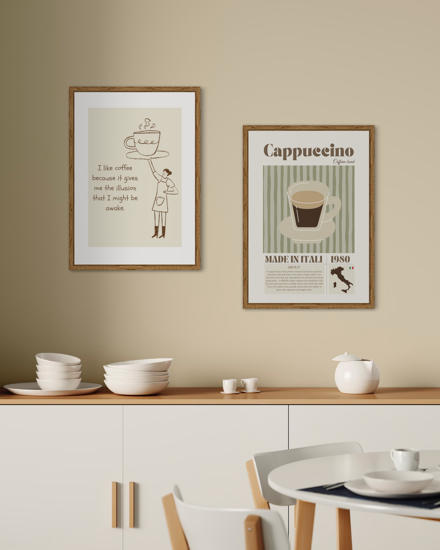 Humorous Coffee Lovers Poster No.1