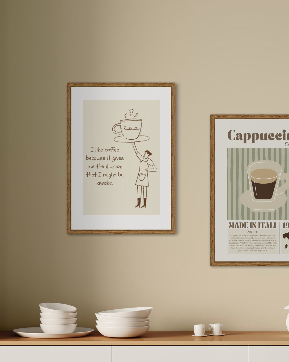 Humorous Coffee Lovers Poster No.1