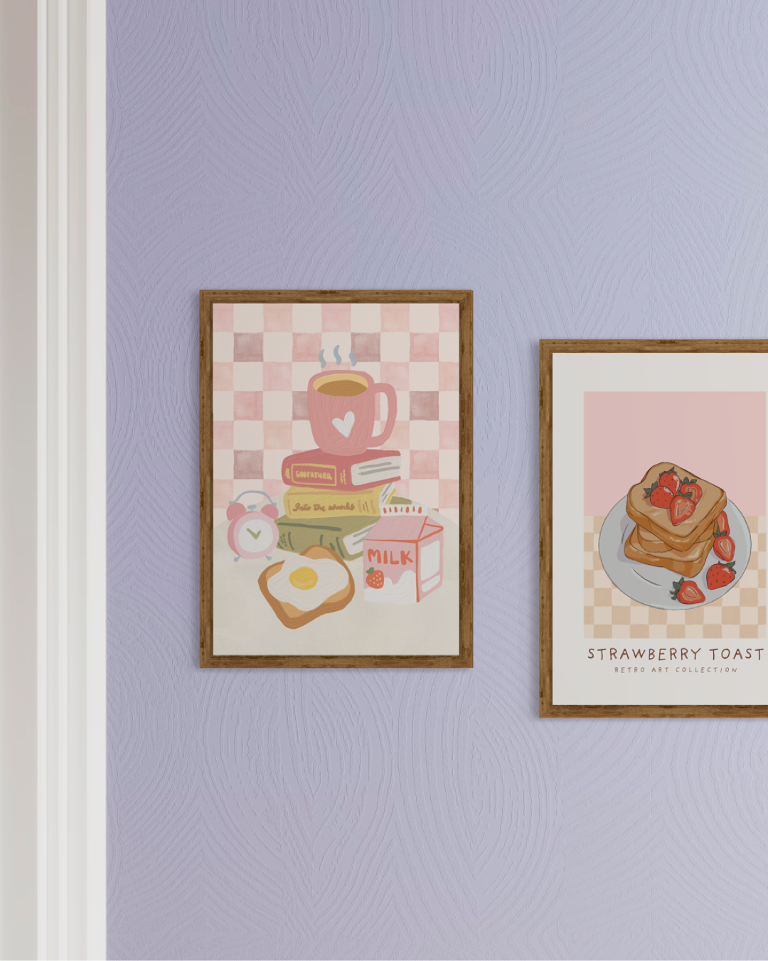 Retro Coffee & Toaste Poster