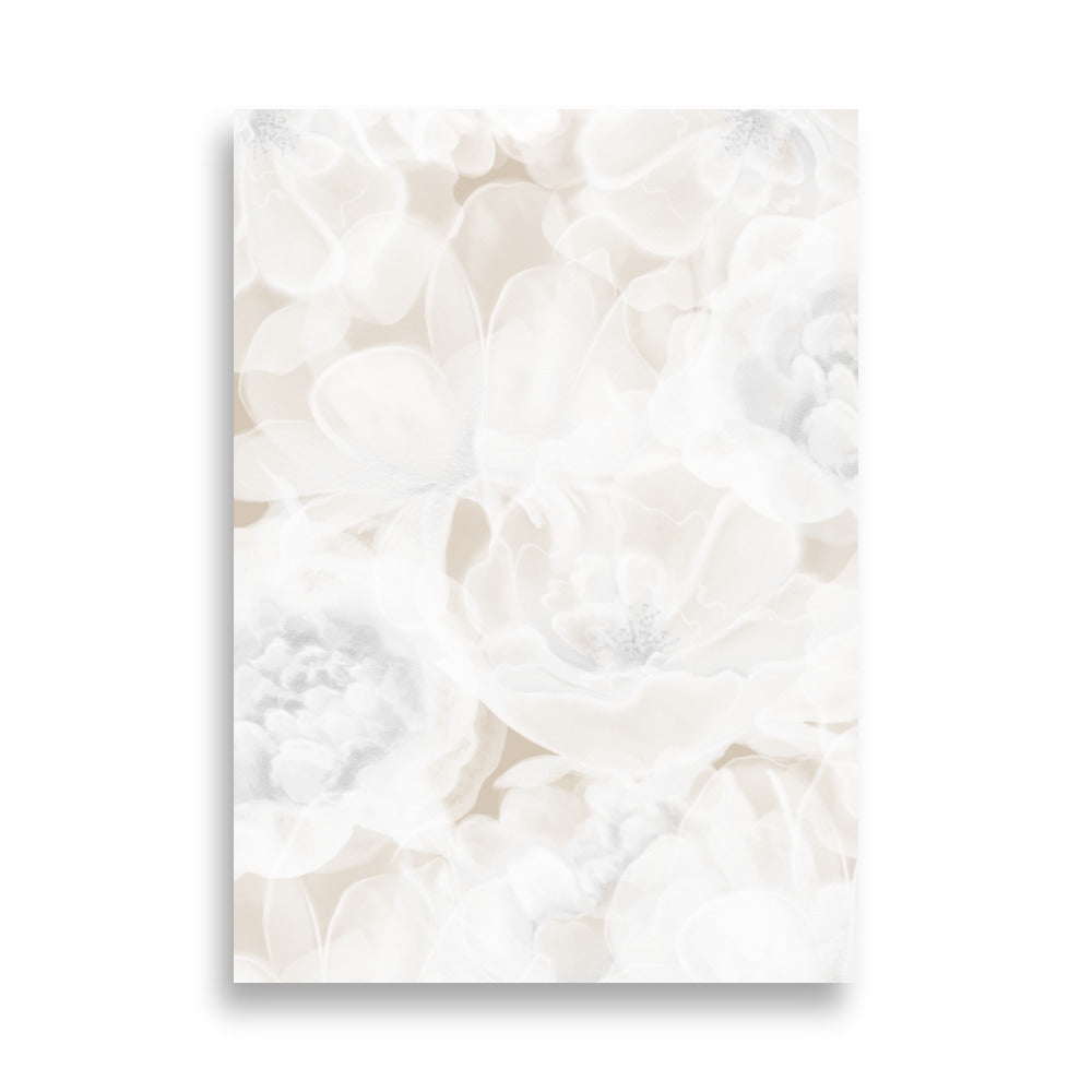 Soft Peonies No.2 Poster