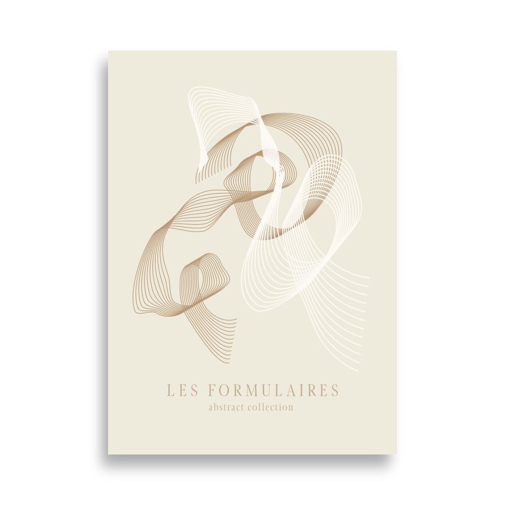 Les Formulaires No.1 Poster