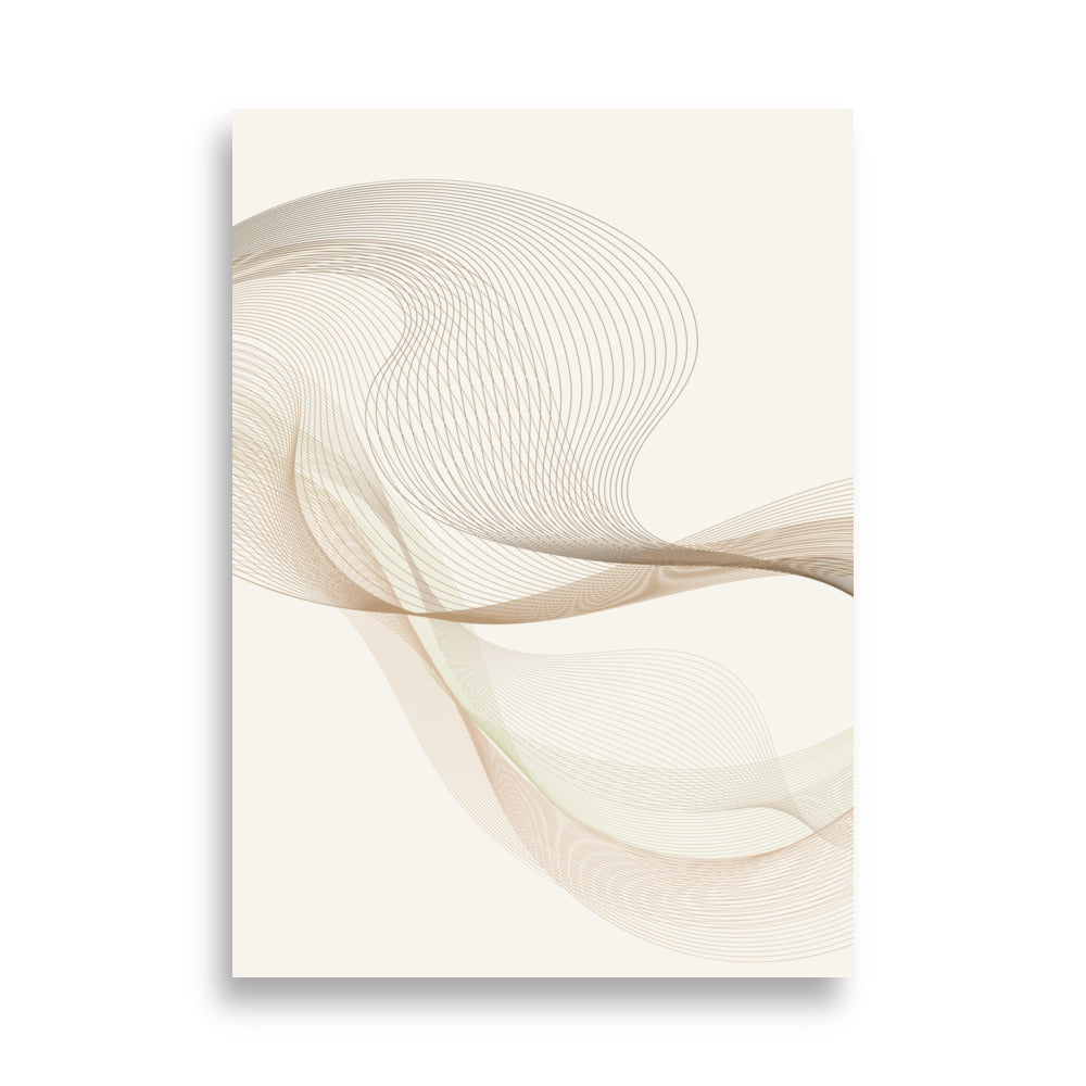 Abstract's Movements No.1 Poster