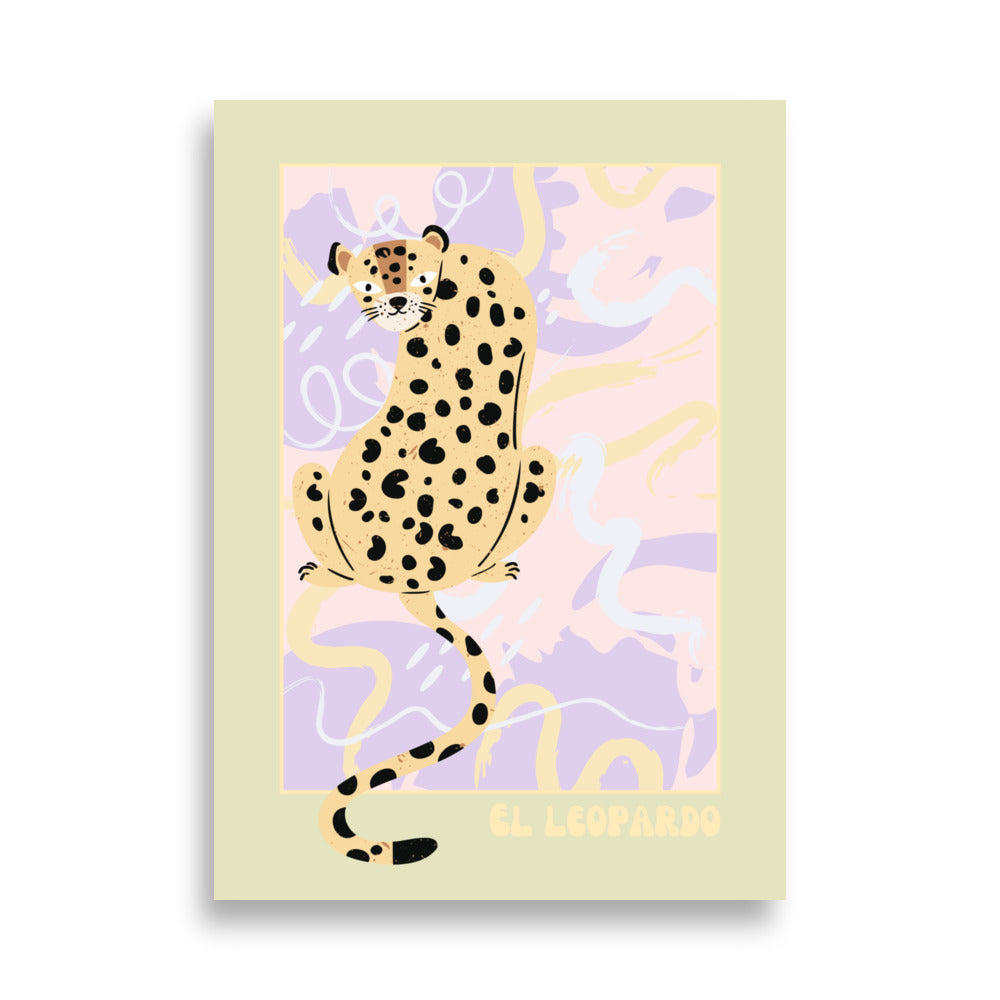 El Leopardo Poster