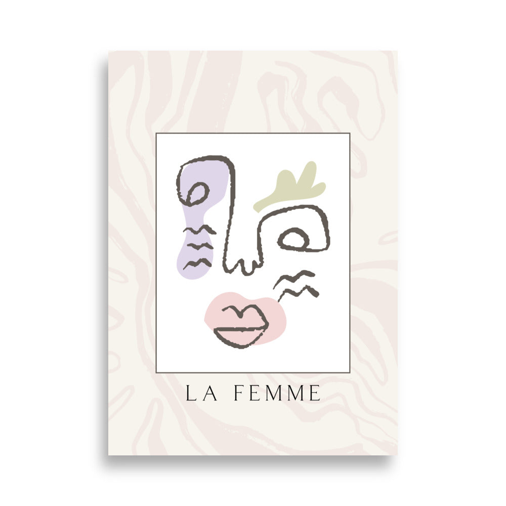 Female Outline No.2 Poster