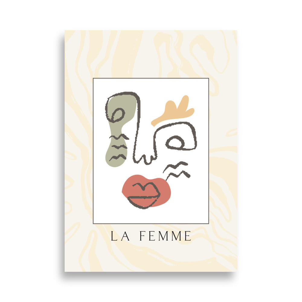 Female Outline No.3 Poster