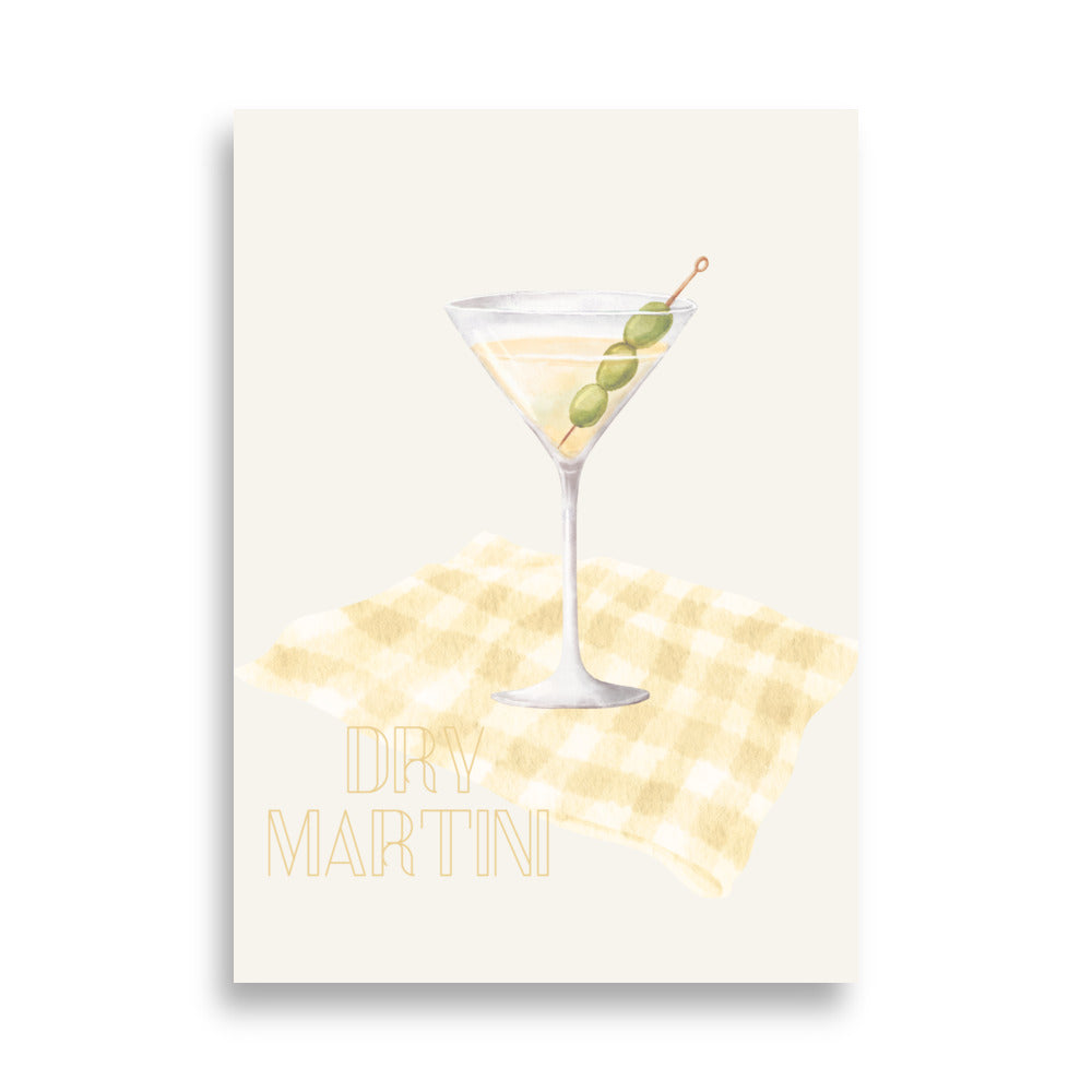 Retro Cocktail No.3 Poster