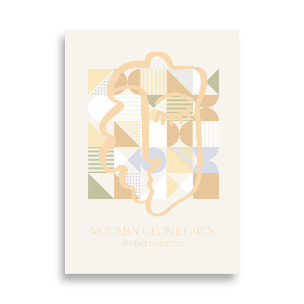 Modern Geometrics No.2 Poster