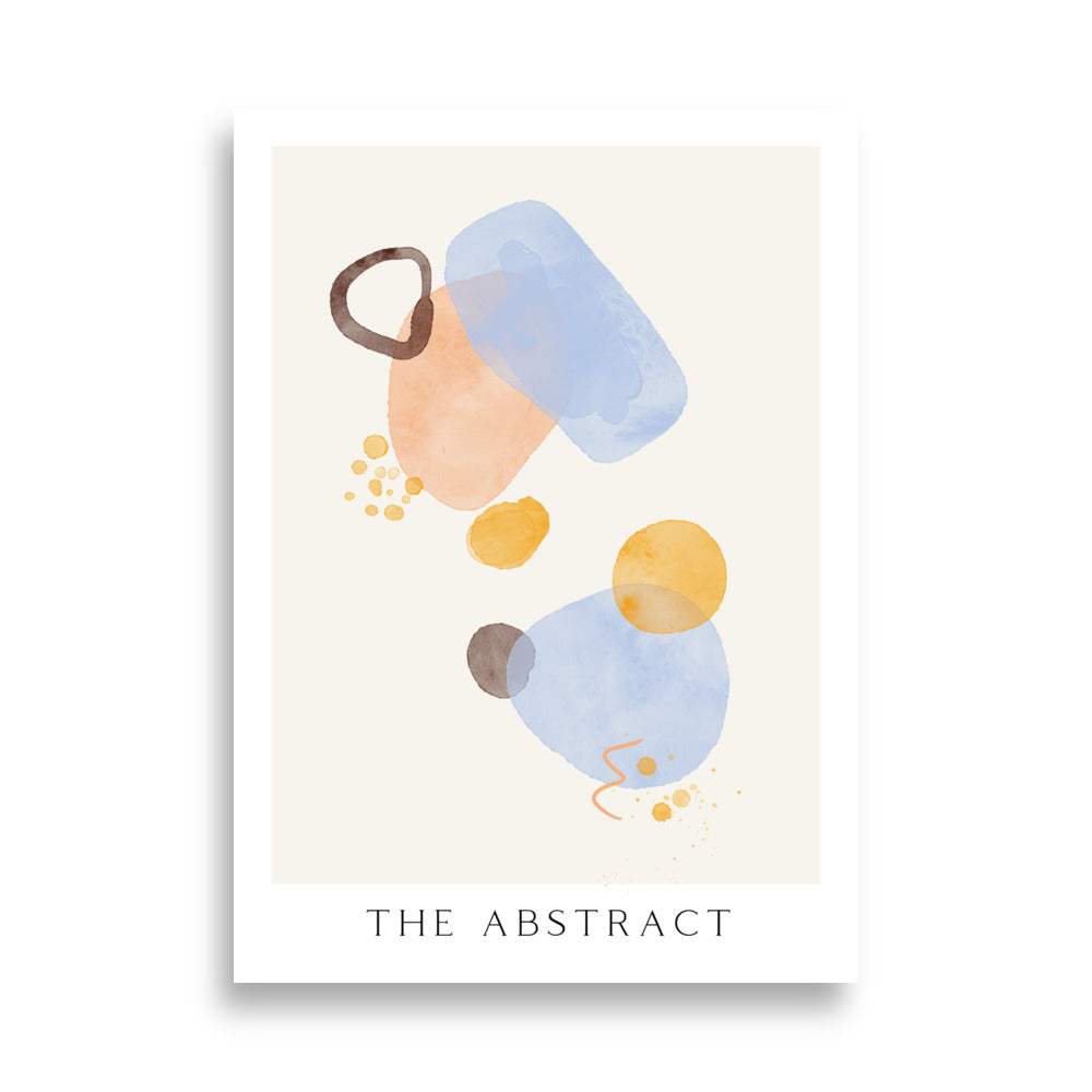 Abstract Shapes No.2 Poster