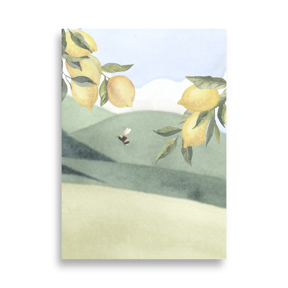 Lemons With A View Poster