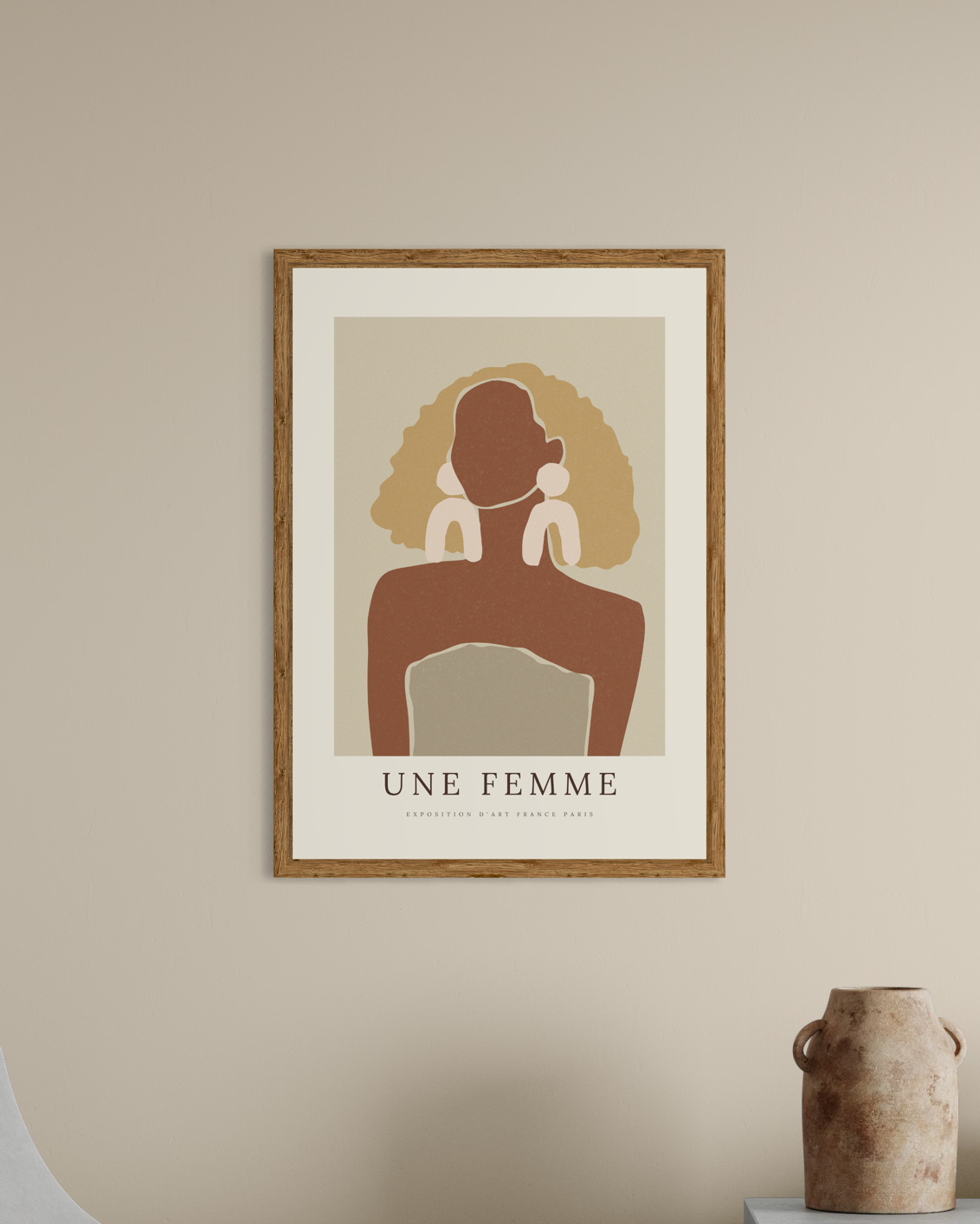 Une Femme No.3 Poster