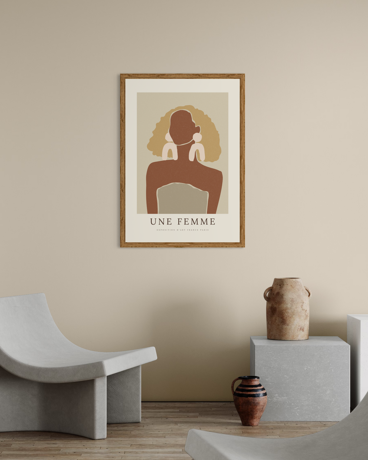 Une Femme No.3 Poster
