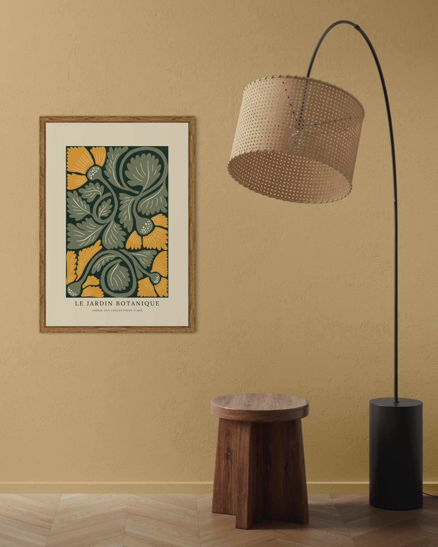 Vintage Le Jardine Botanique No.3 Poster