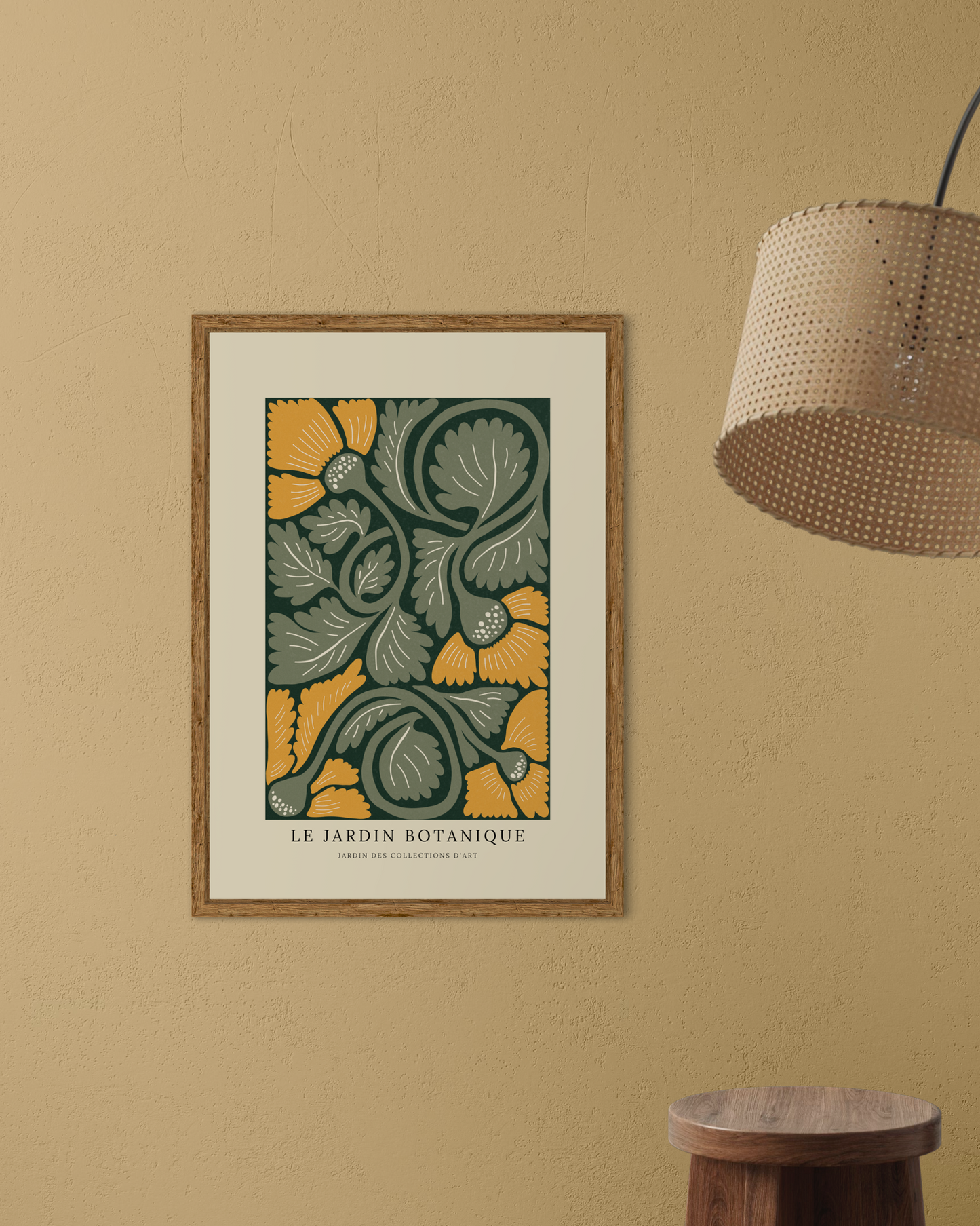 Vintage Le Jardine Botanique No.3 Poster