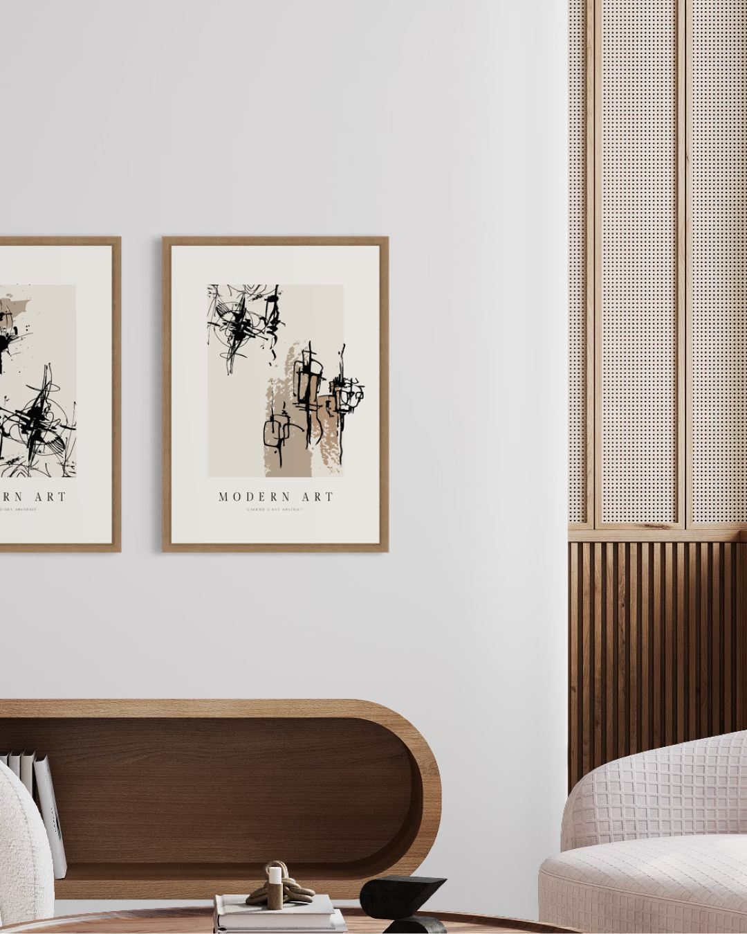 Abstract Modern Art No.3 Poster