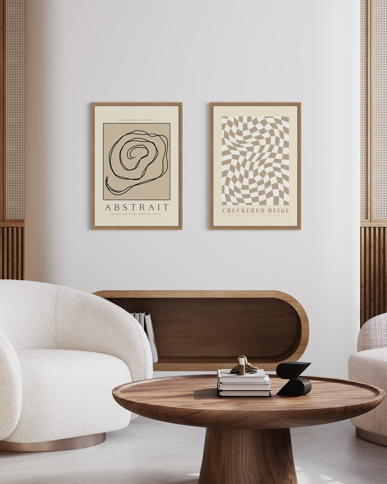 Abstract Spiral Poster