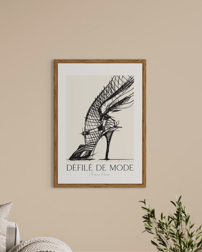 Défilé De Mode No.4 Poster