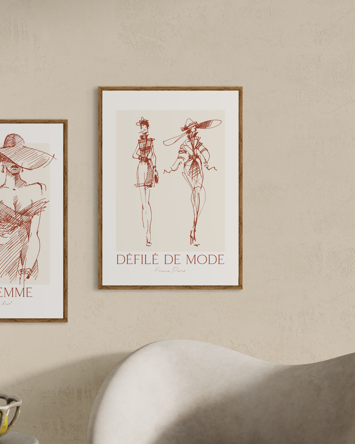 Défilé De Mode No.5 Poster