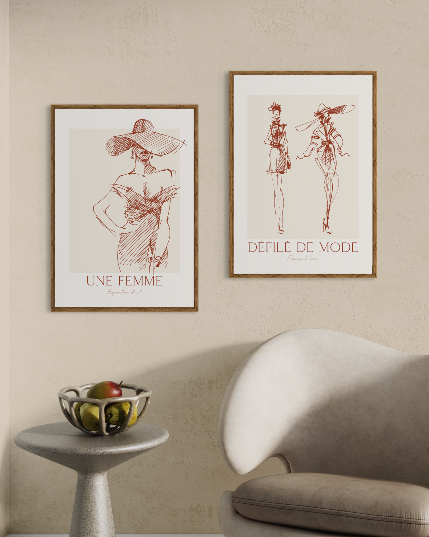 Défilé De Mode No.5 Poster