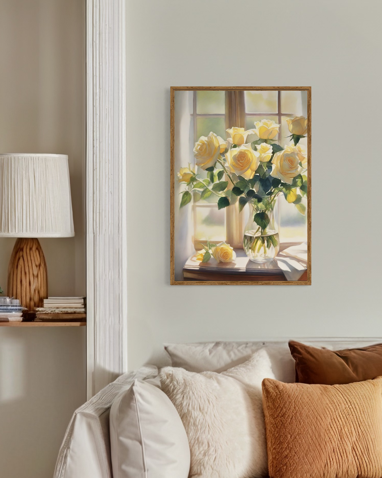 Yellow Roses Poster