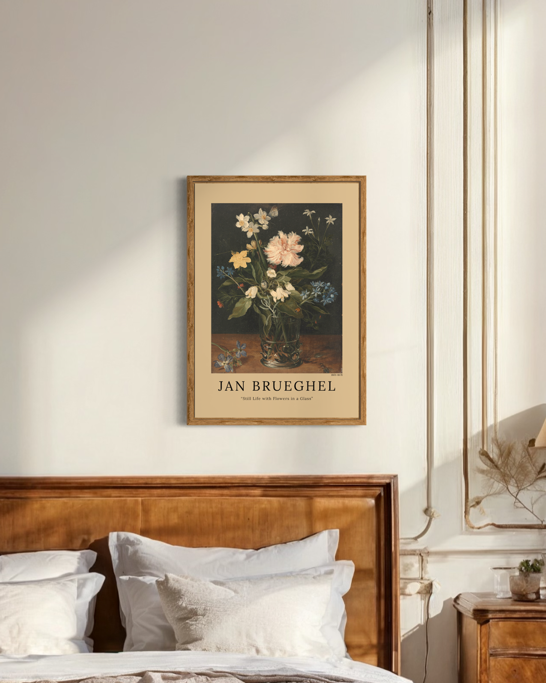 Jan Brueghel - Still Life With Flowers in a Glass Poster