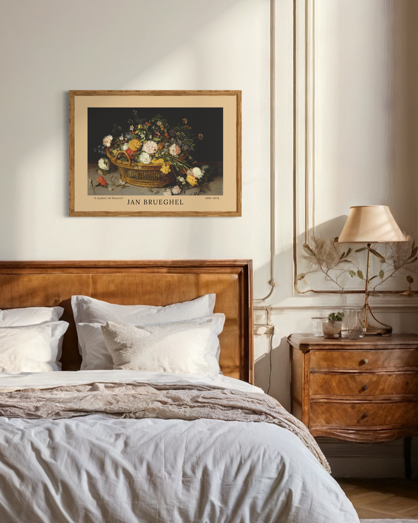 Jan Brueghel - A Basket Of Flowers Poster