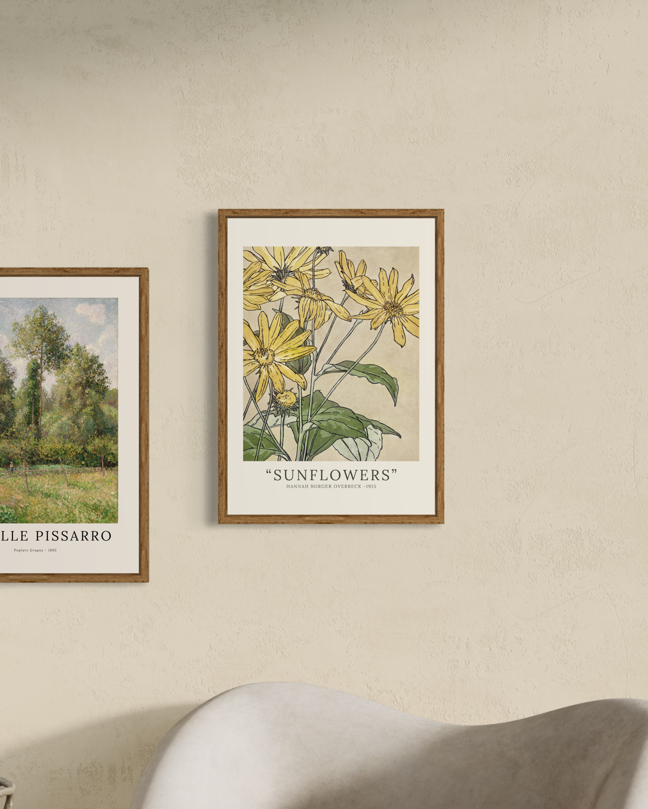 Hannah Borger Overbeck - Sunflowers Poster